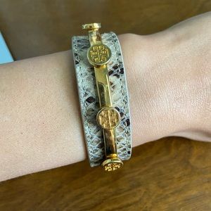 Tory Burch leather w/gold